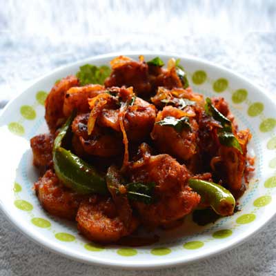 "Prawns Roast - 1plate (Nellore Exclusives) - Click here to View more details about this Product